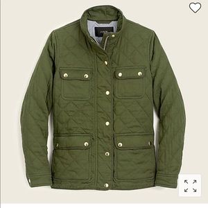 J. Crew Quilted Downtown Field Jacket